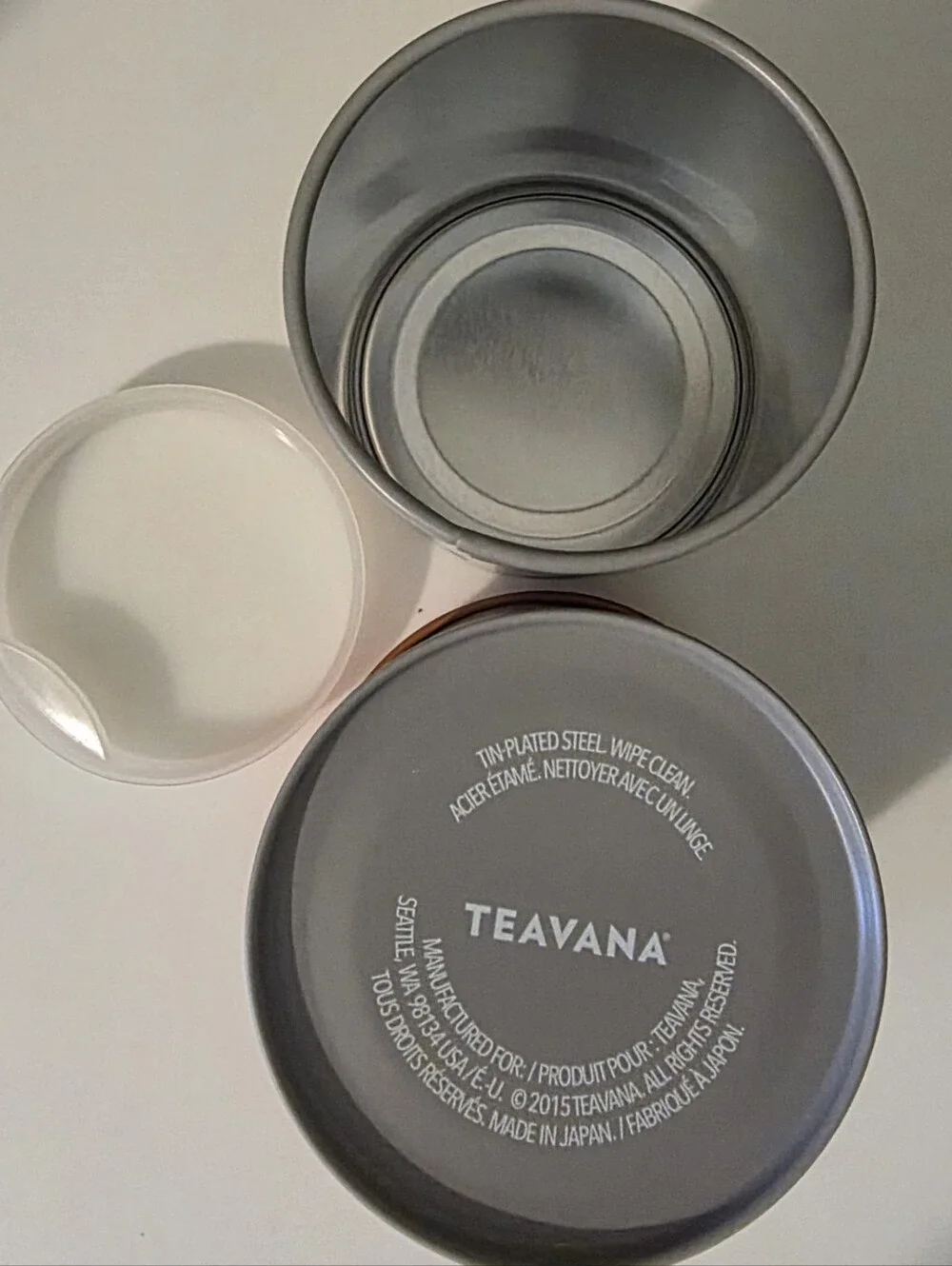 Teavana Tea Containers